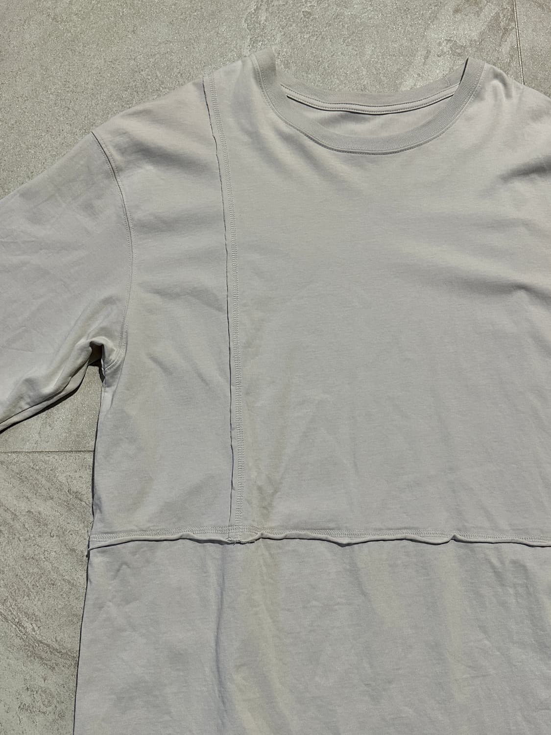 유스 반팔 티셔츠 그레이 L 상품이미지2