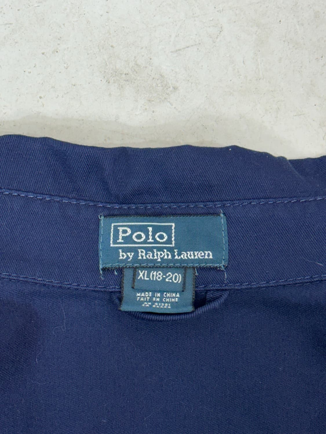 폴로 보이즈 여성 네이비 블루종 자켓 XL 상품이미지7