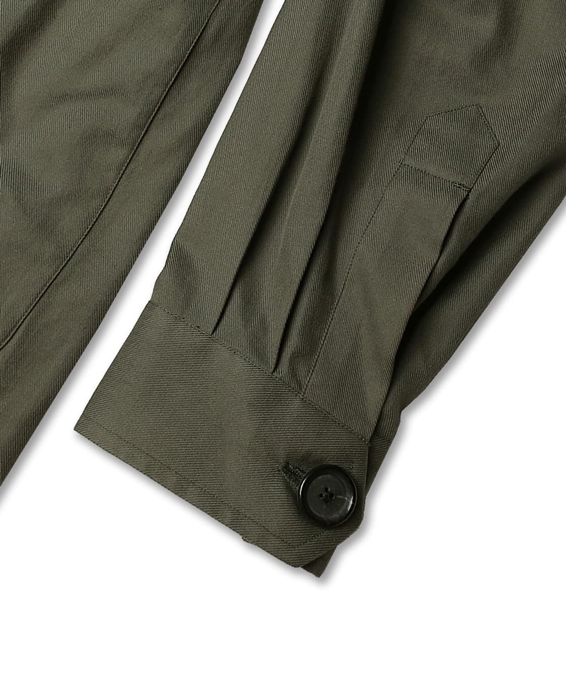 드 페트릴로 [De Petrillo] 카키 코튼 클래식 벨티드 자켓 상품이미지5