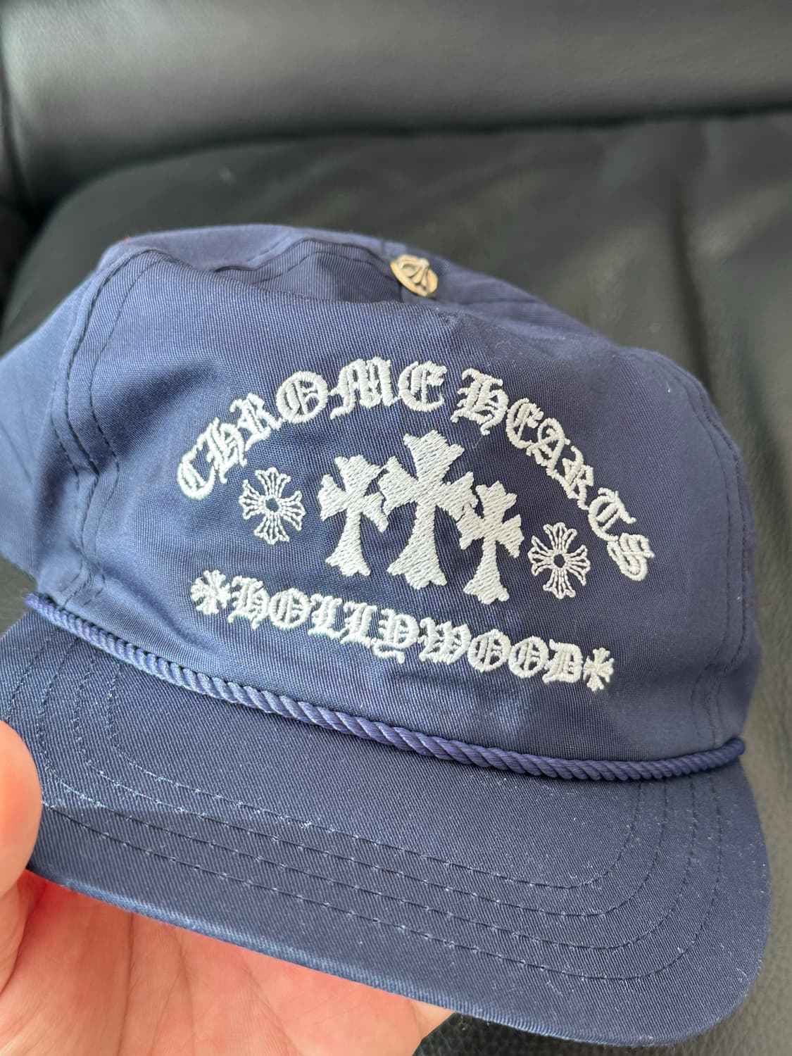 크롬하츠 가스스테이션 캡 모자 네이비 상품이미지3