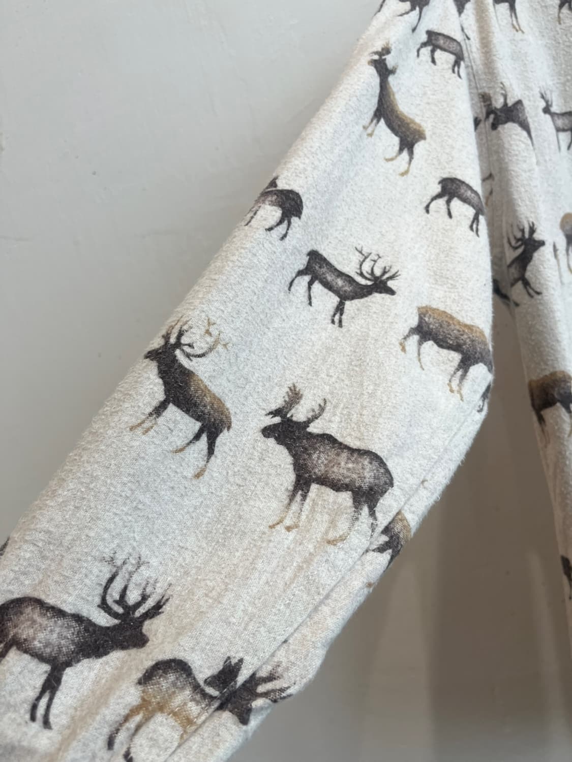 90~00s 울리치 순록 코튼 셔츠 Made in MEXICO 상품이미지4