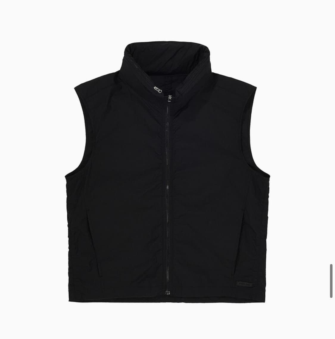 스튜디오테이블 SHEER NYLON VEST, BLACK 상품이미지4