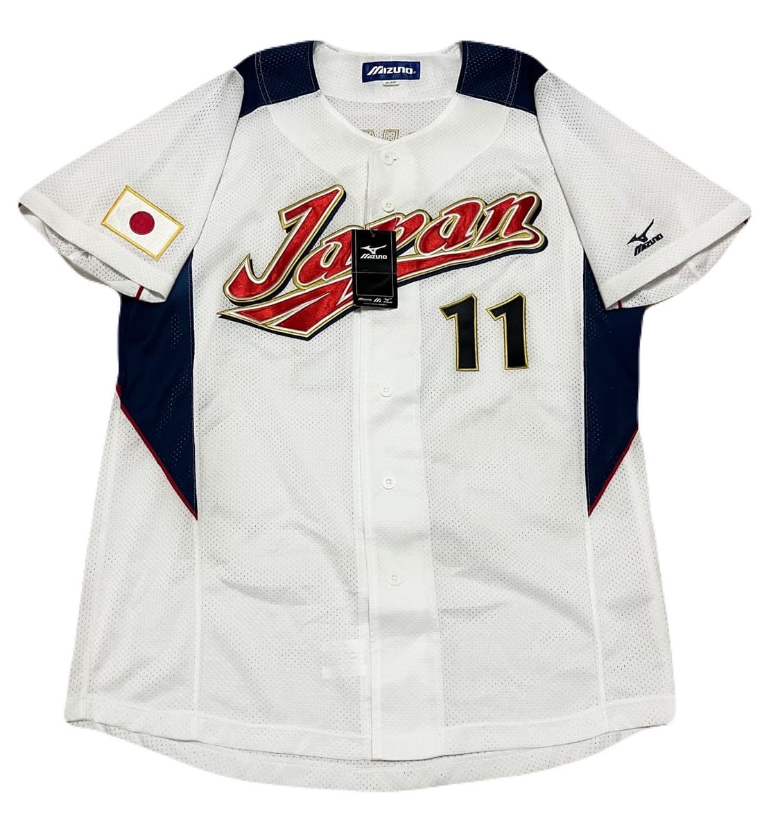 미즈노 다르빗슈 WBC일본 국대 홈 정품 유니폼 상품이미지1