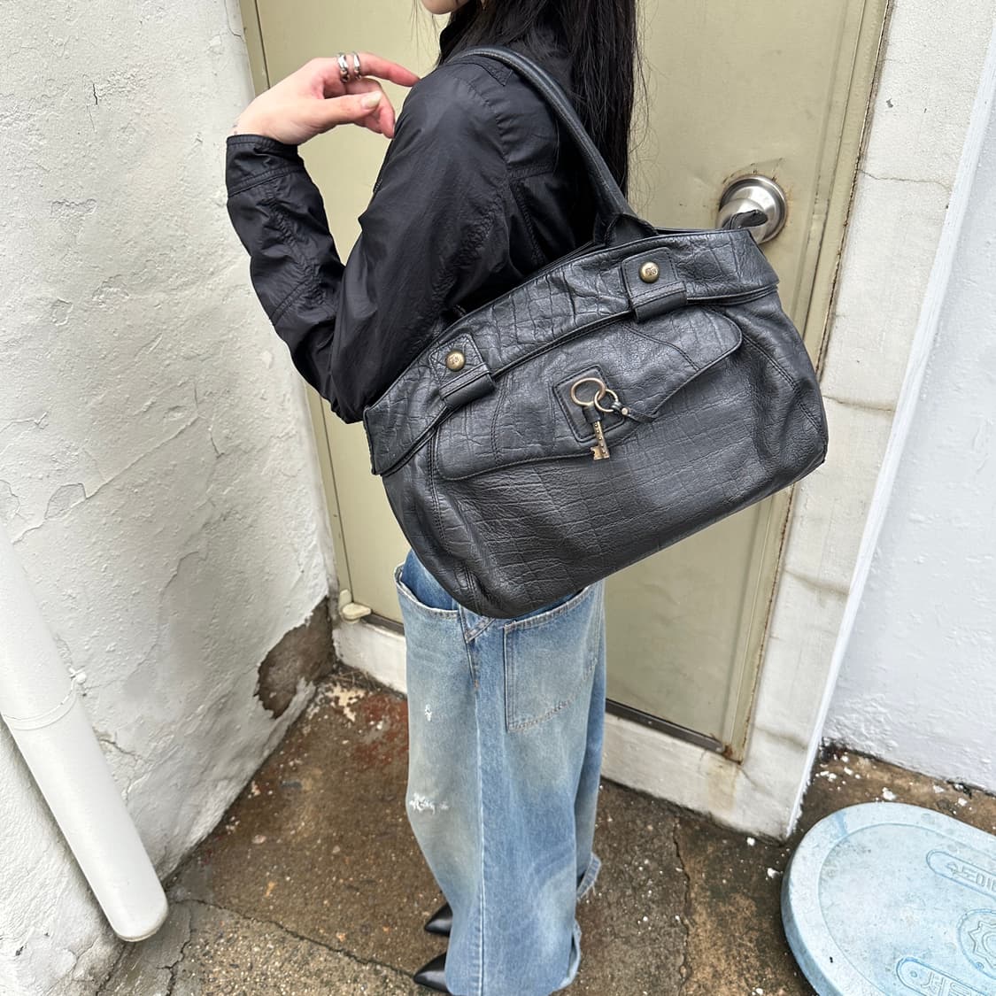 00s 빈티지 TOMBOY 가죽 키백 상품이미지8
