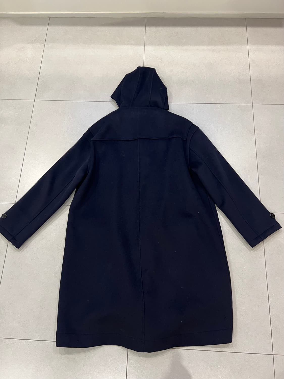 오프닝세레머니 오버핏 더플코트 네이비 xl 상품이미지3