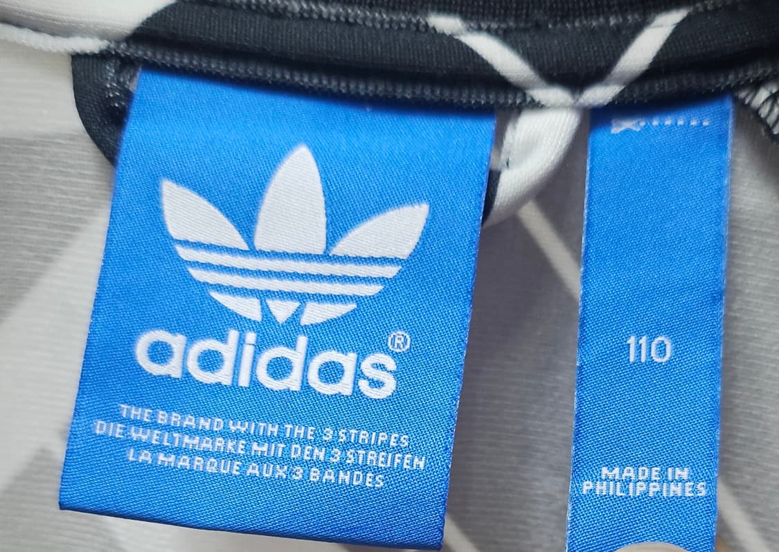 (105~110)2XL☆초희귀☆ 아디다스 파이어버드[흰검]패턴 트랙탑져지 상품이미지2