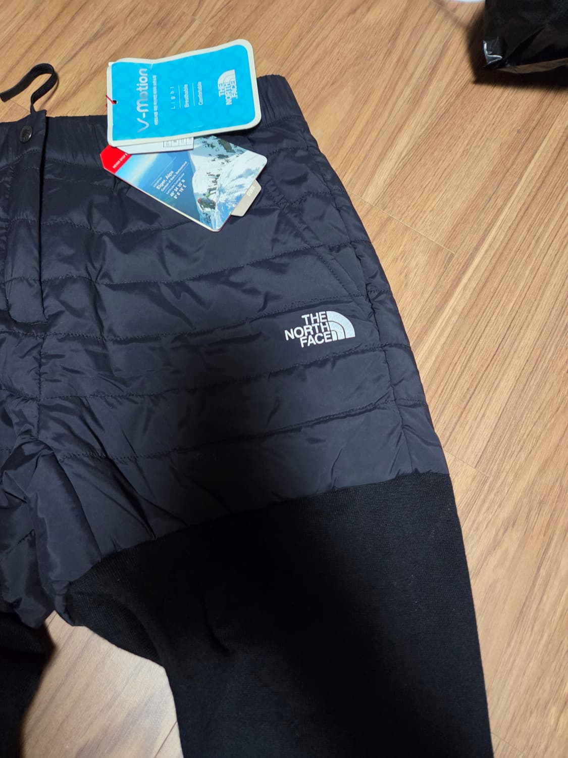 노스페이스 여성 니트패딩 팬츠 L 새상품  상품이미지3