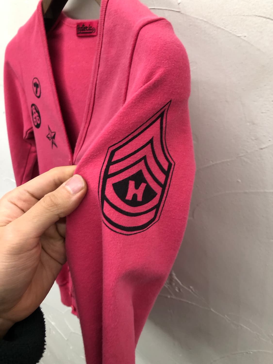 히스테릭 글래머 코튼 가디건 상품이미지4