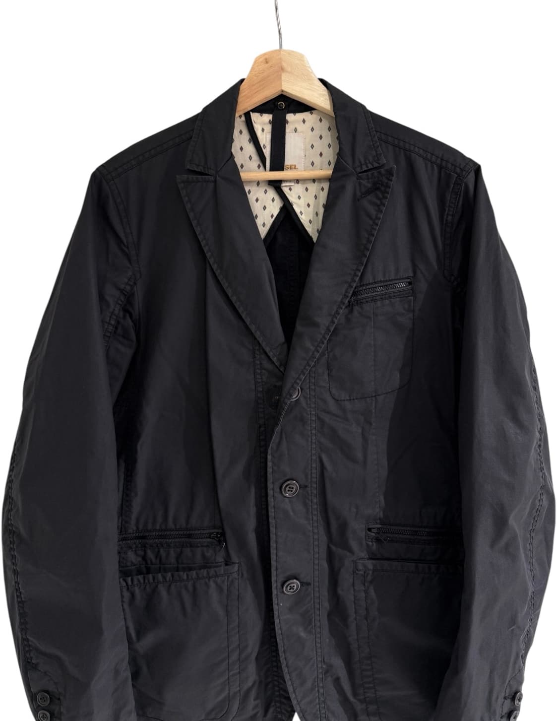 디젤 왁스 블레이저 자켓 상품이미지3