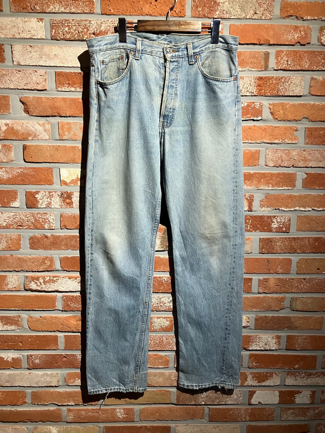 90s USA 빈티지 리바이스 501 데님 팬츠 상품이미지2