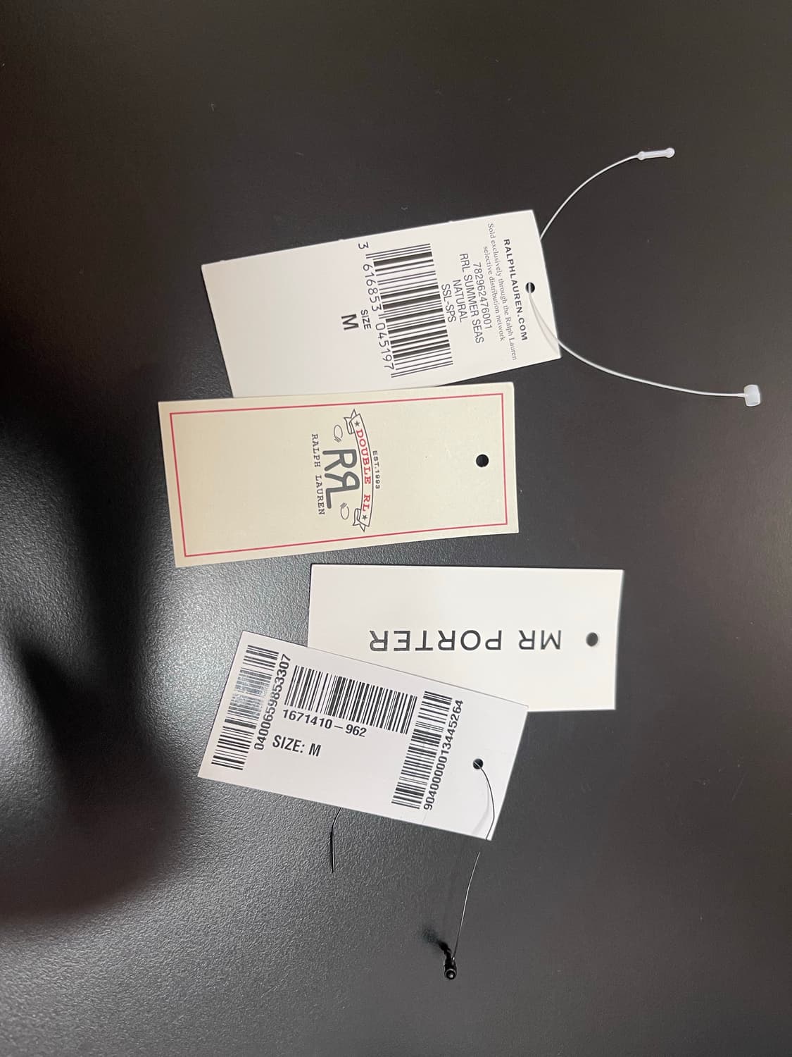 RRL 셀비지 디테일 워크 셔츠 오프화이트 M 상품이미지5