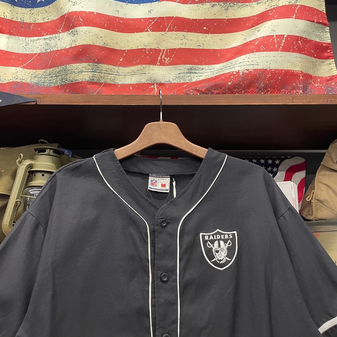 00s NFL Raiders 레이더스 슈퍼볼 베이스볼 져지 올드스쿨 야구 상품이미지3