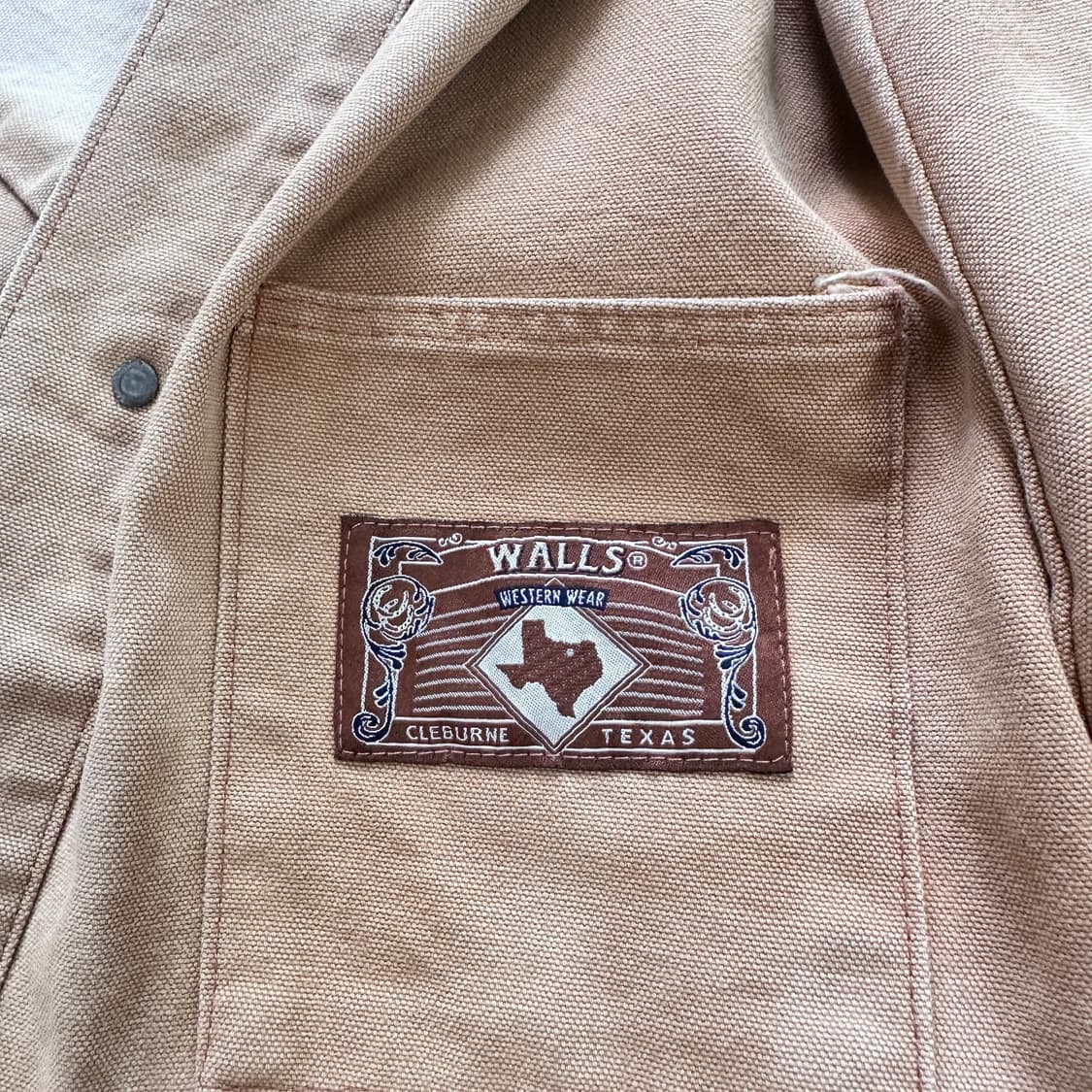 80s 월스 WALLS 덕캔버스 초어 헌팅 워크자켓 MADE IN USA 상품이미지5