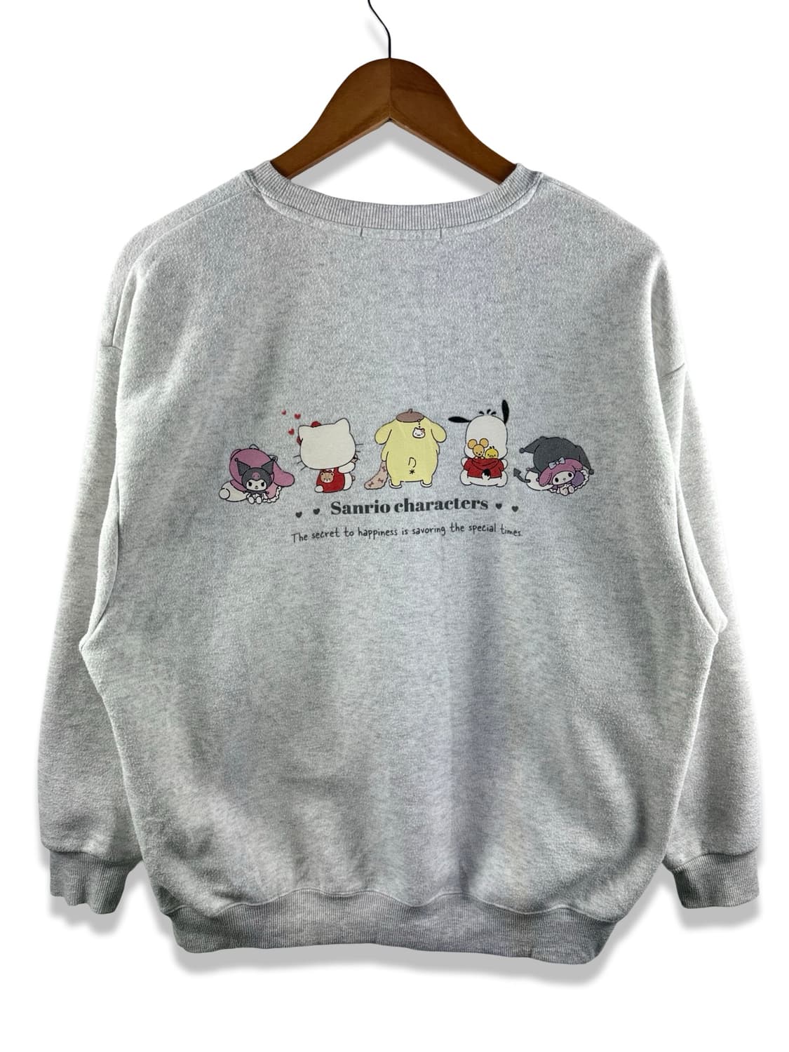 산리오캐릭터즈 그레이 스웻셔츠3007 상품이미지2