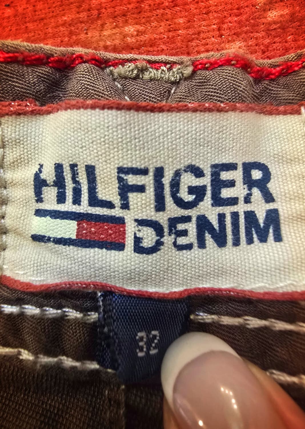 타미 힐피거 데님(Hilfiger Denim) 빈티지 플라워 카고 반바지 상품이미지4