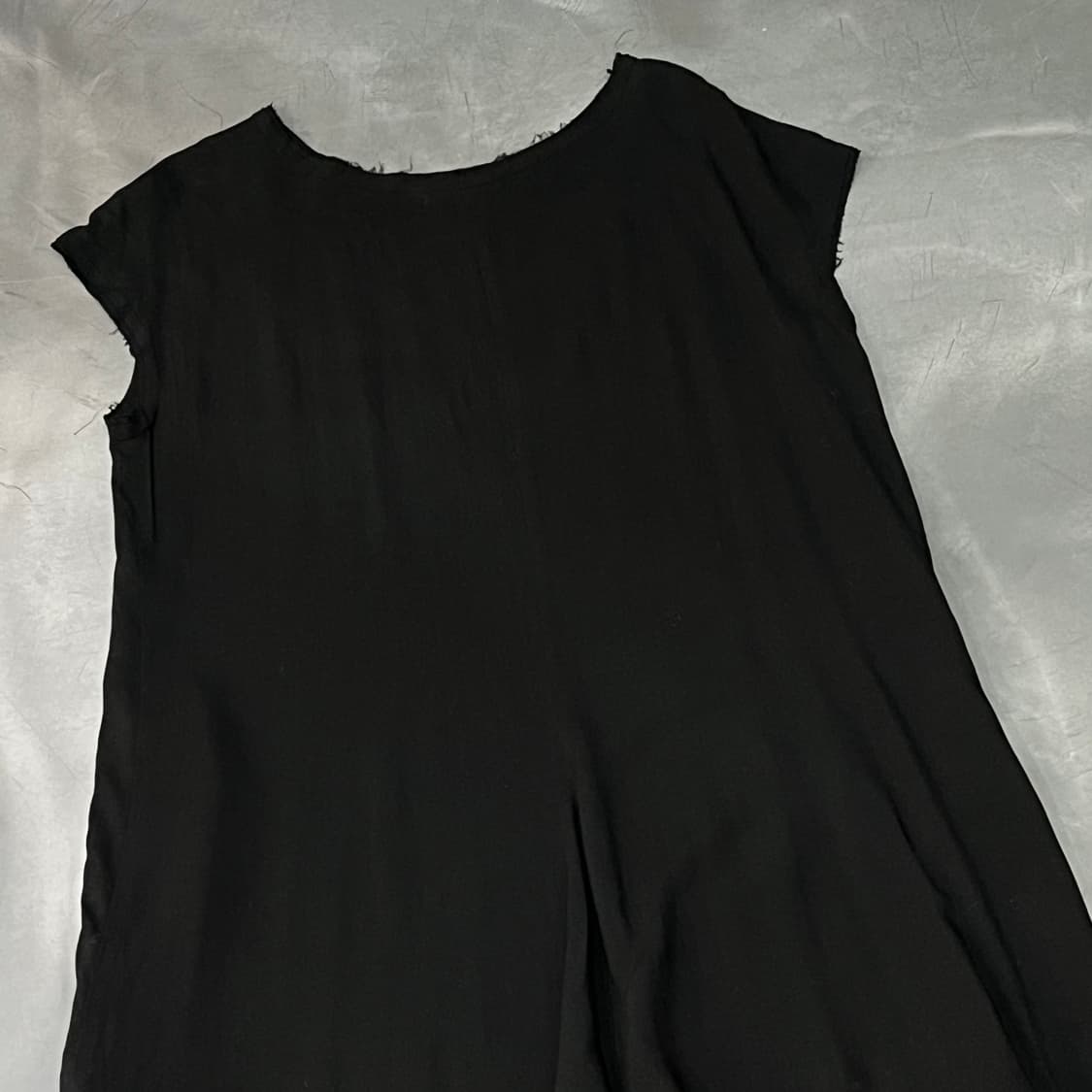  요지야마모토 슬리브리스 드레스 y14715 상품이미지5