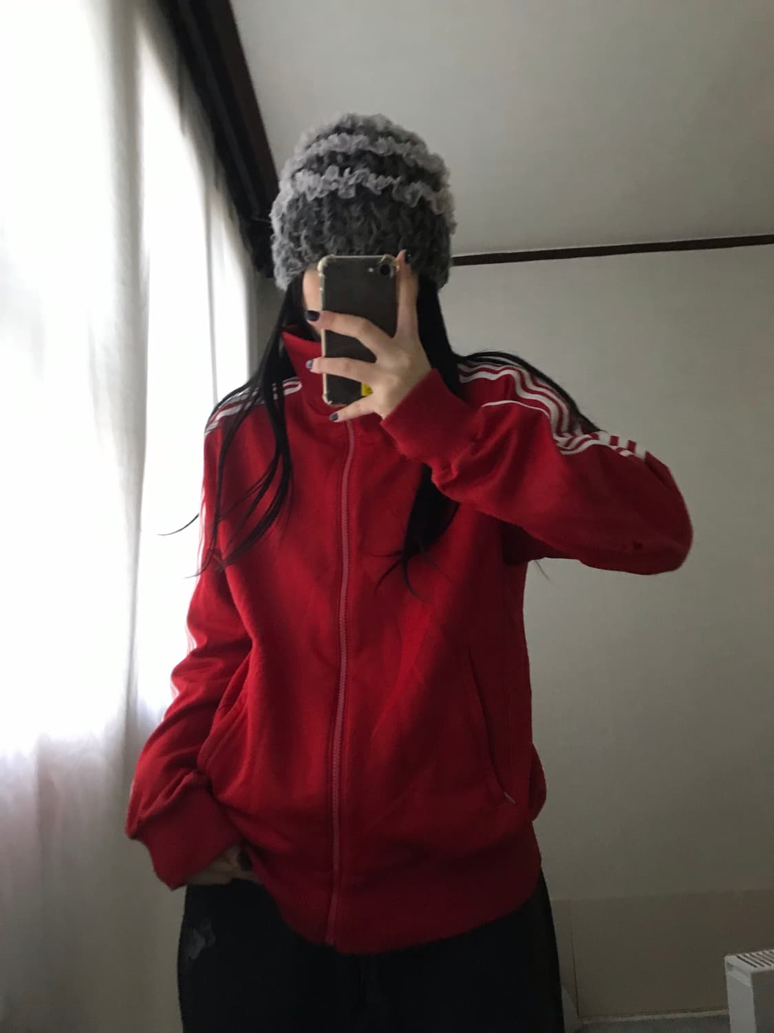 아디다스 80s 레드 트랙져지 상품이미지3