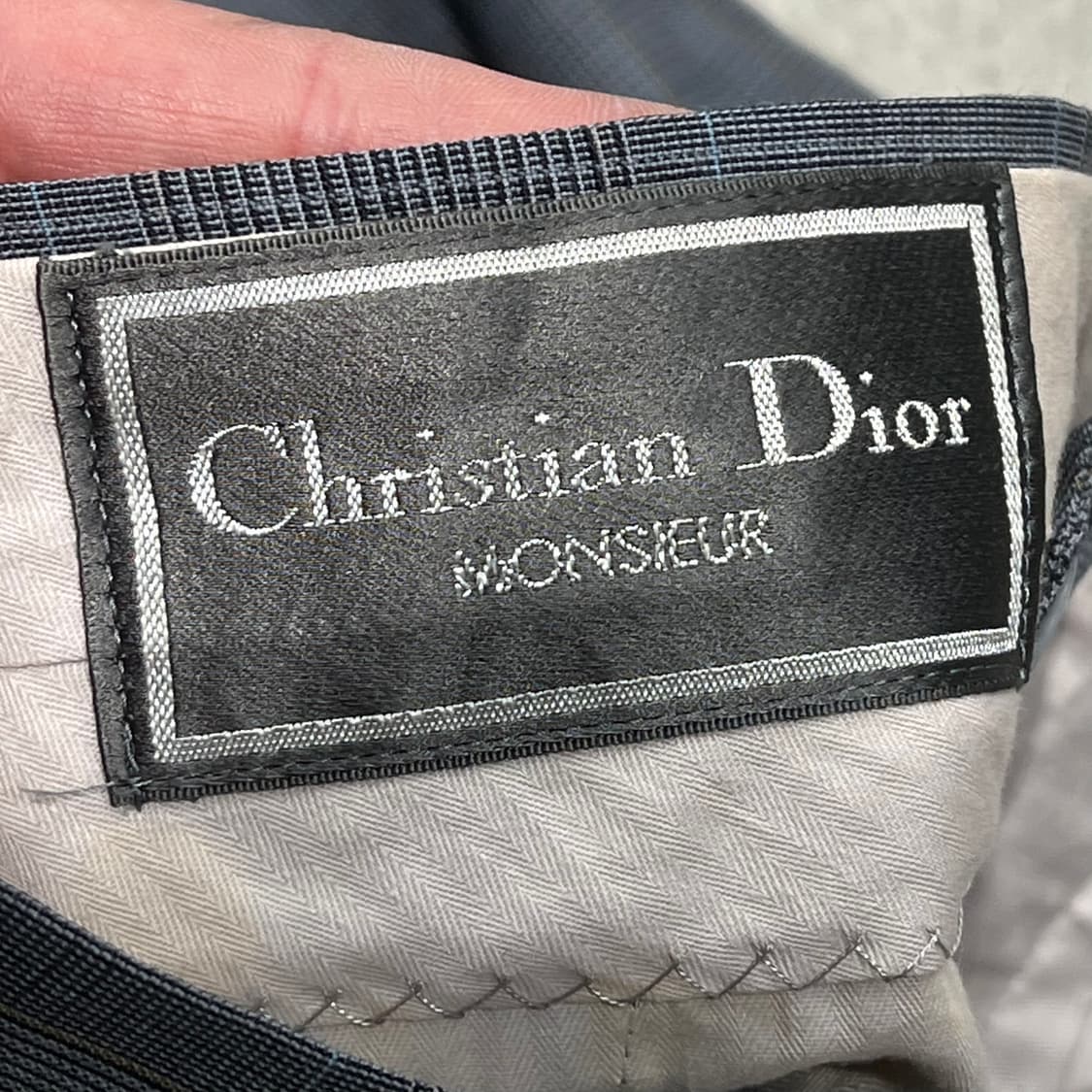 크리스찬디올 울 체크 셋업 s10739 상품이미지9