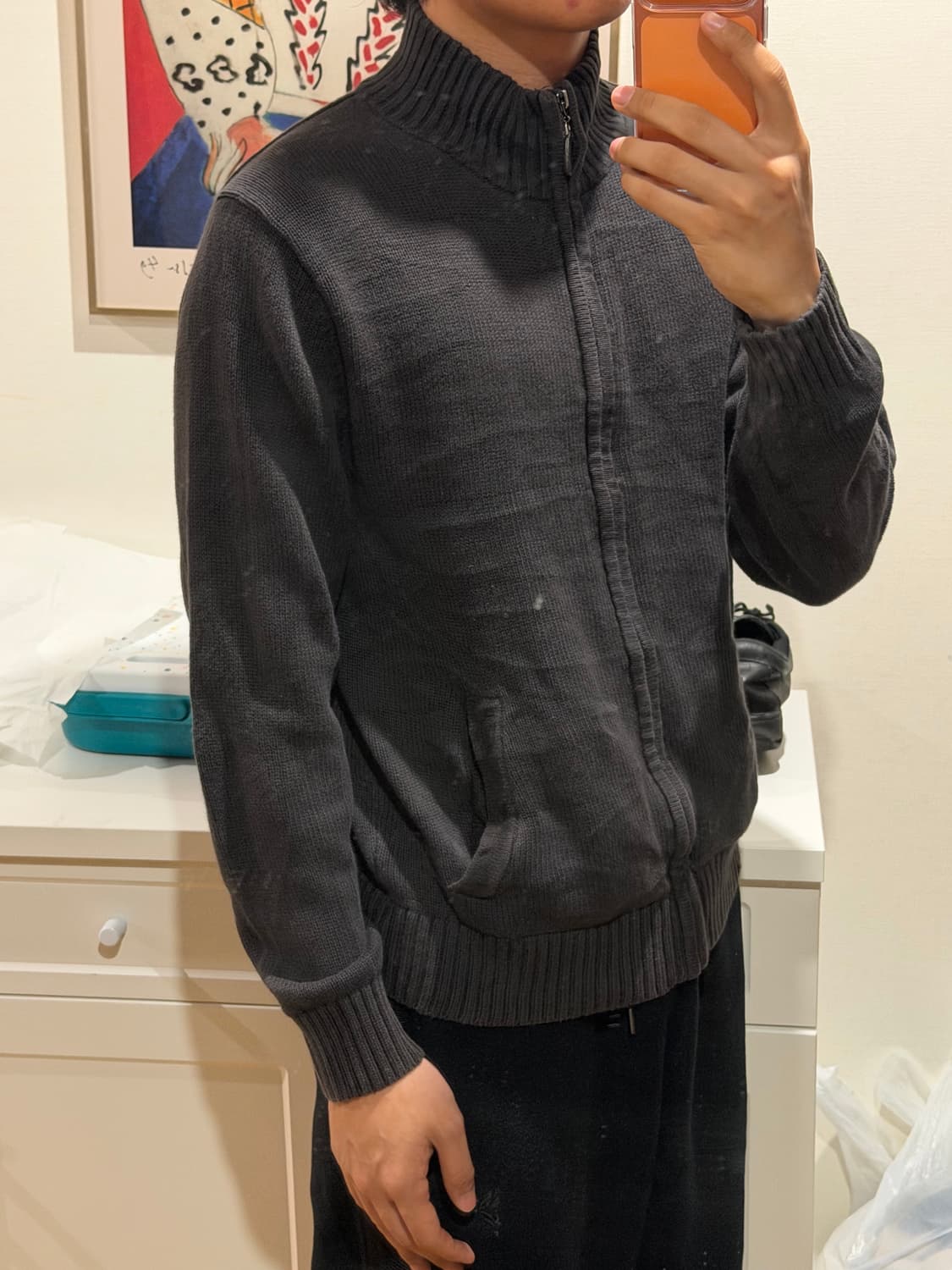 LL bean 엘엘빈 집업니트 상품이미지3