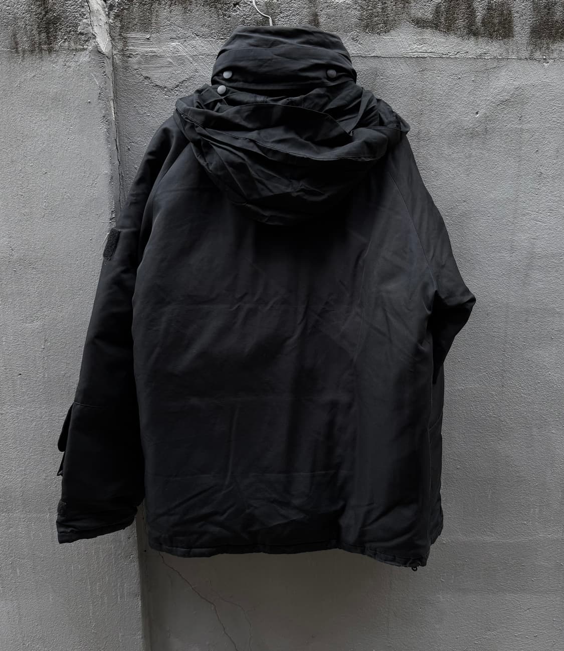 ppfm 밀리터리 비대칭 포켓 다운 패딩 자켓 상품이미지3