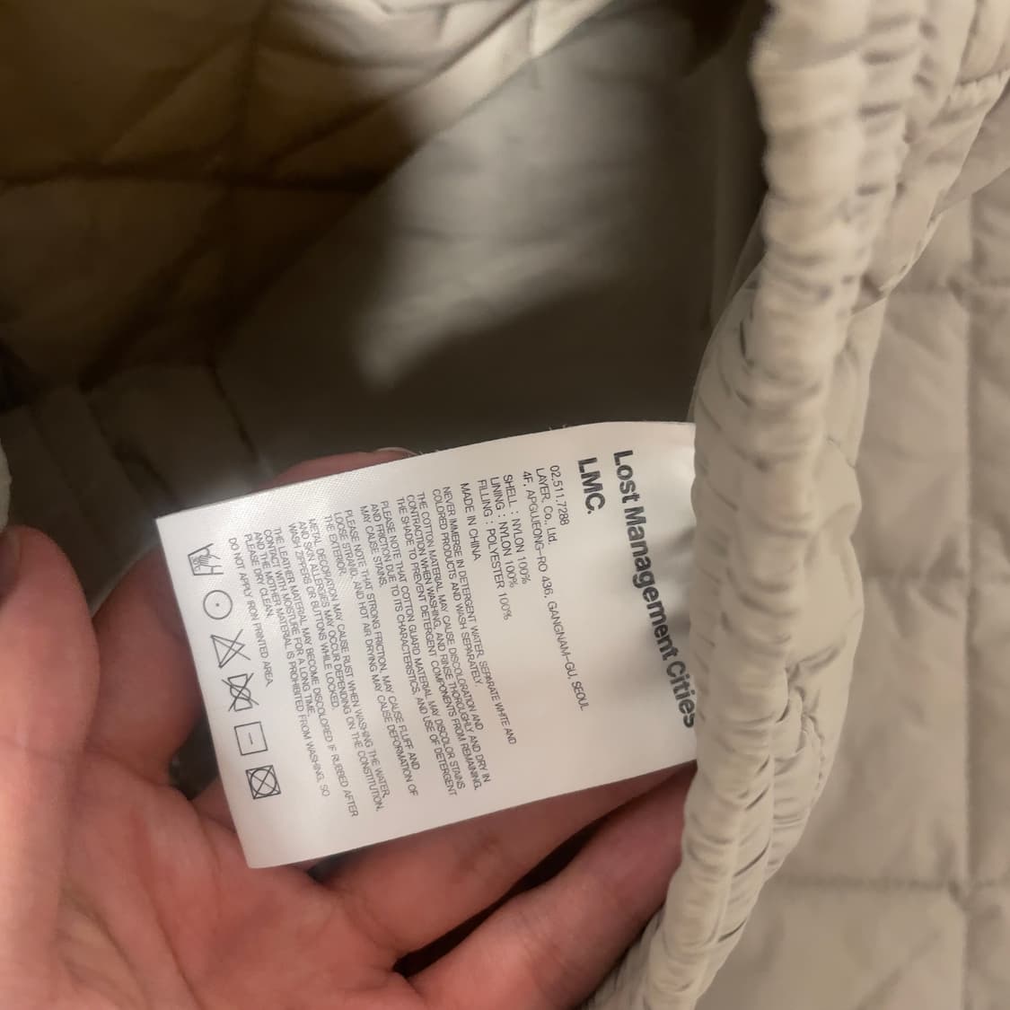 lmc 패딩 퀼팅 경량팬츠(디네댓,팝트레이딩컴퍼니) 상품이미지3