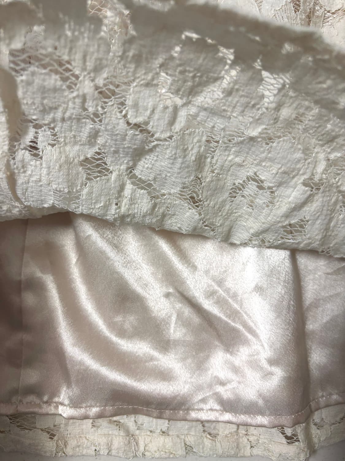 kumikyoku 스나계 미디 레이스 스커트 /라떼갸루로걀달천 상품이미지3