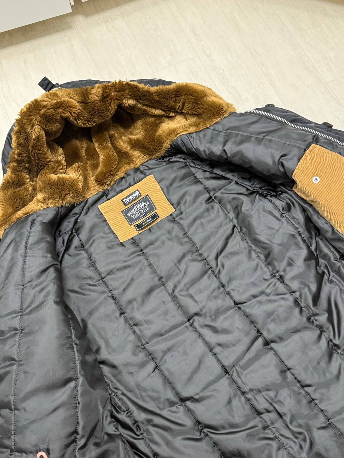 프리즘웍스 n3b 파카 블랙/XL 상품이미지4