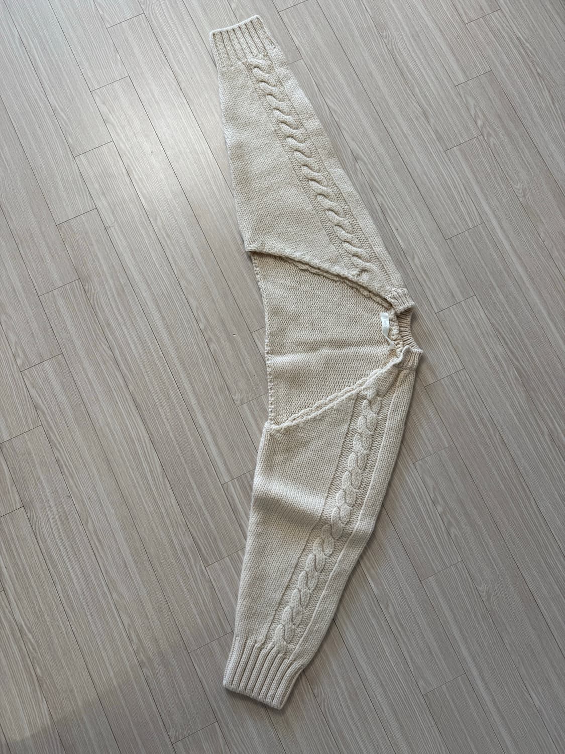 더오픈프로덕트 레이어드 니트 볼레로 상품이미지3