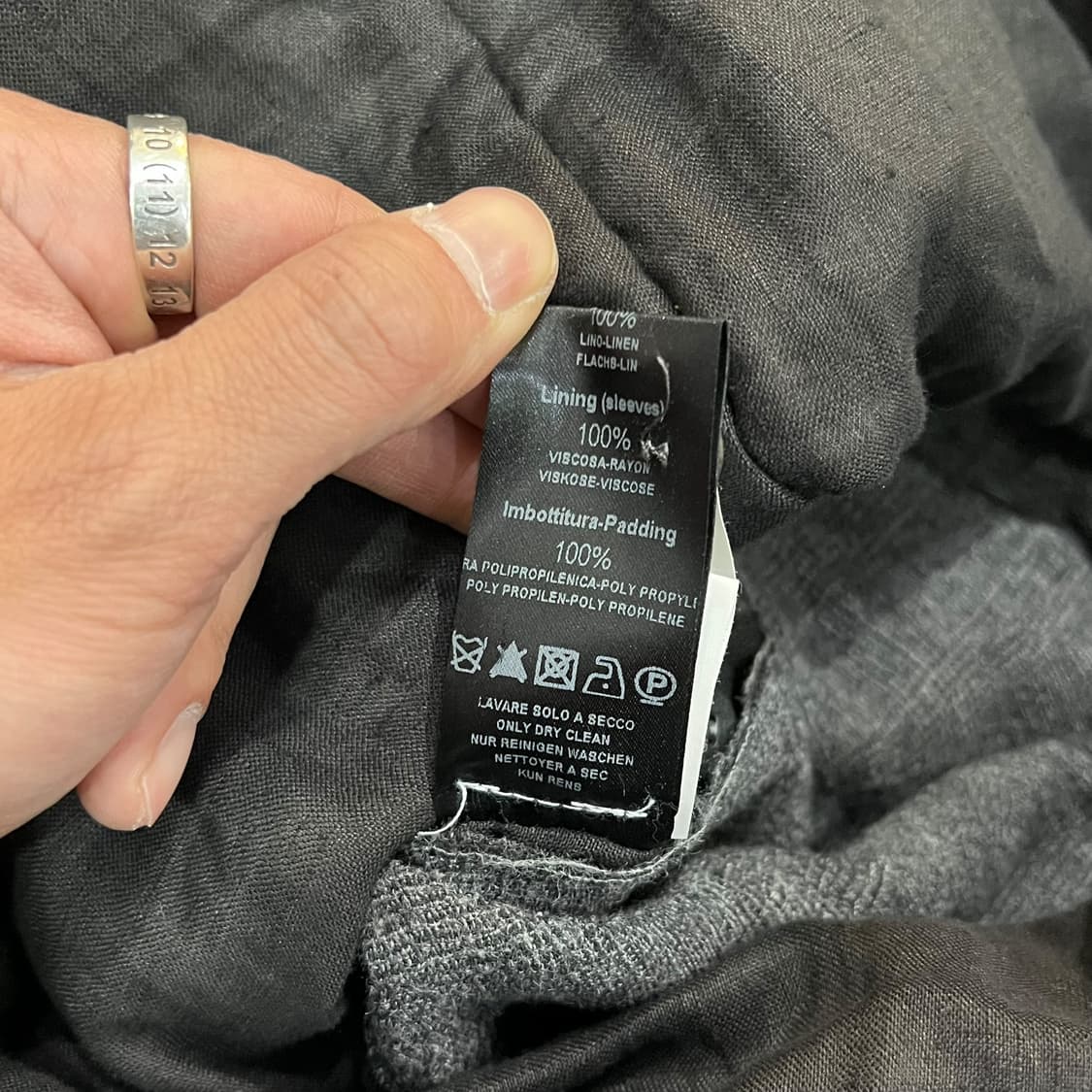  트랜짓 데드스탁 그런지 코트 y14350 상품이미지10