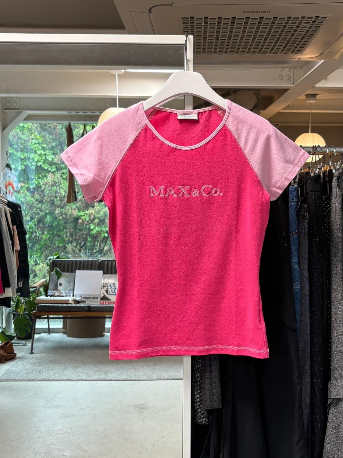 Max&co 레글런 티셔츠 상품이미지1