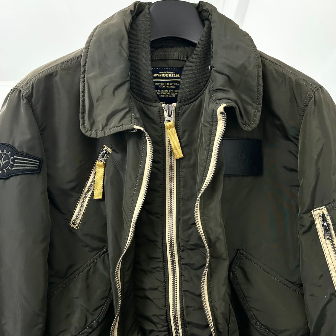 알파인더스트리 레이어드 MA-1 자켓 상품이미지7