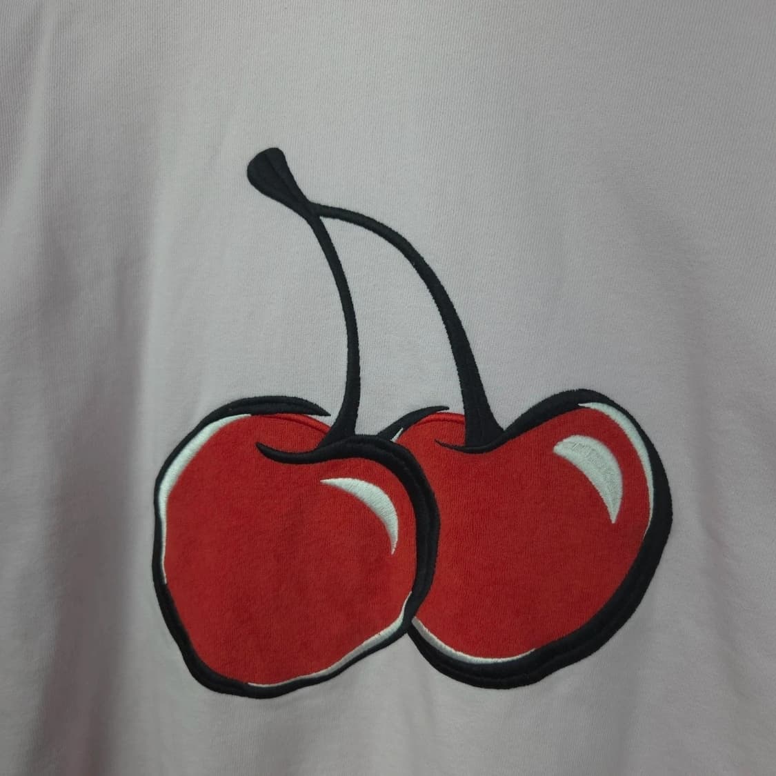 프리(~XL) 키르시 빅 체리로고 맨투맨 핑크 상품이미지2