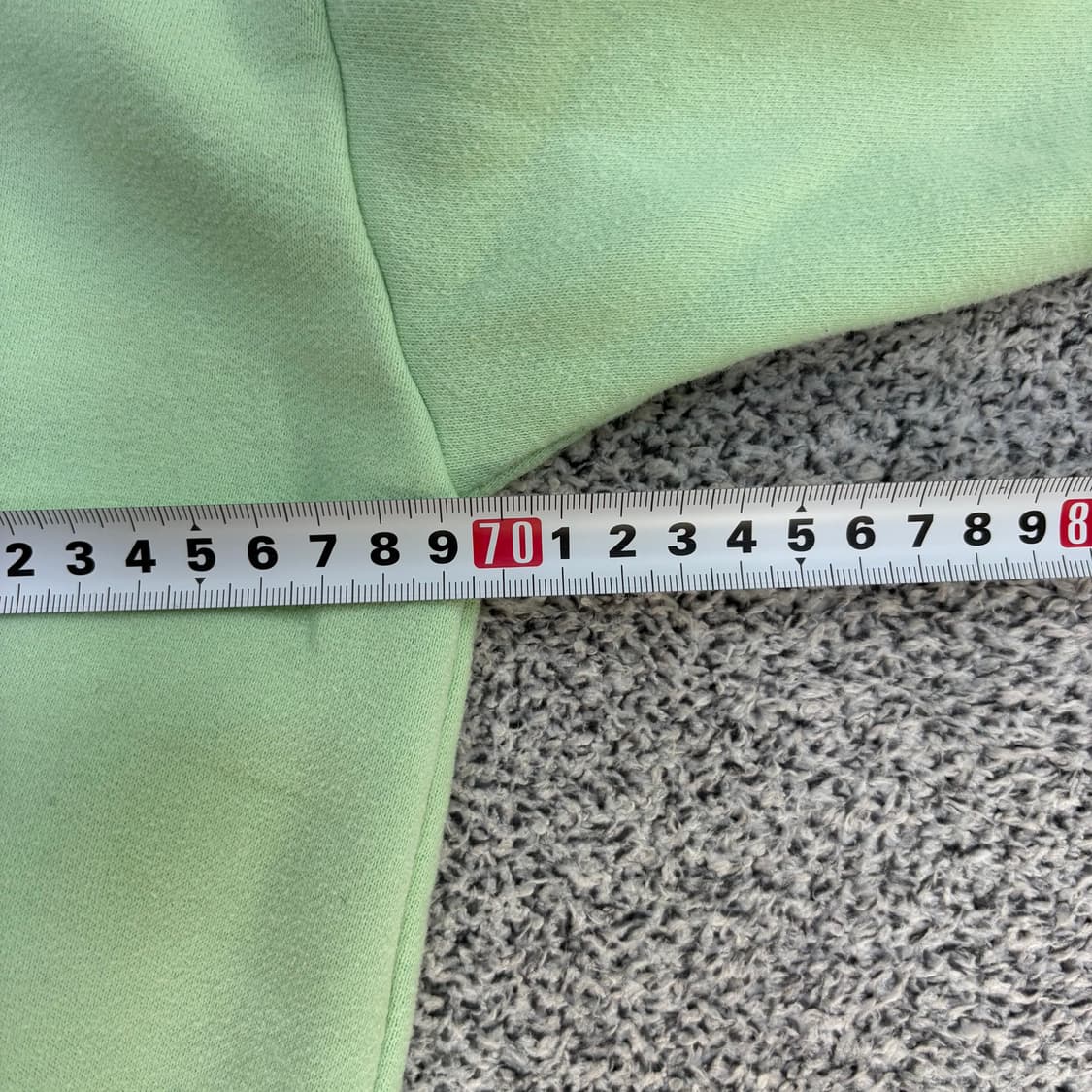 실측 나이키 민트 후드티 0303J 상품이미지6