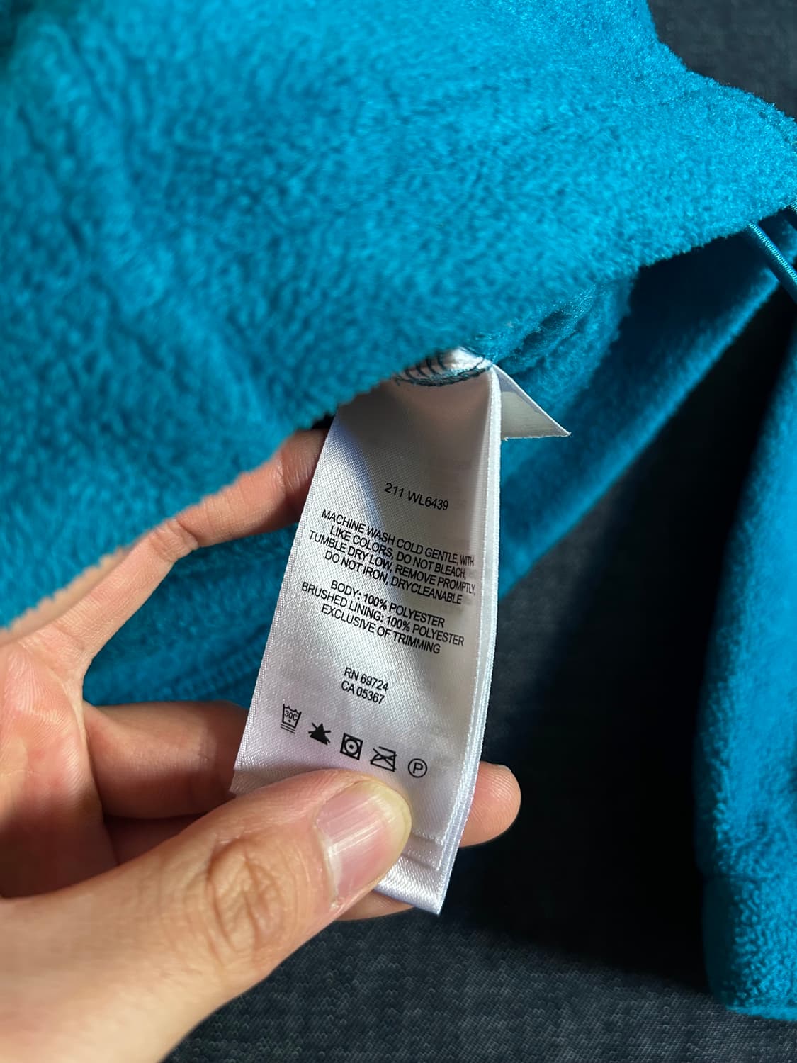 컬럼비아 풀집업 플리스 틸 컬러 상품이미지7