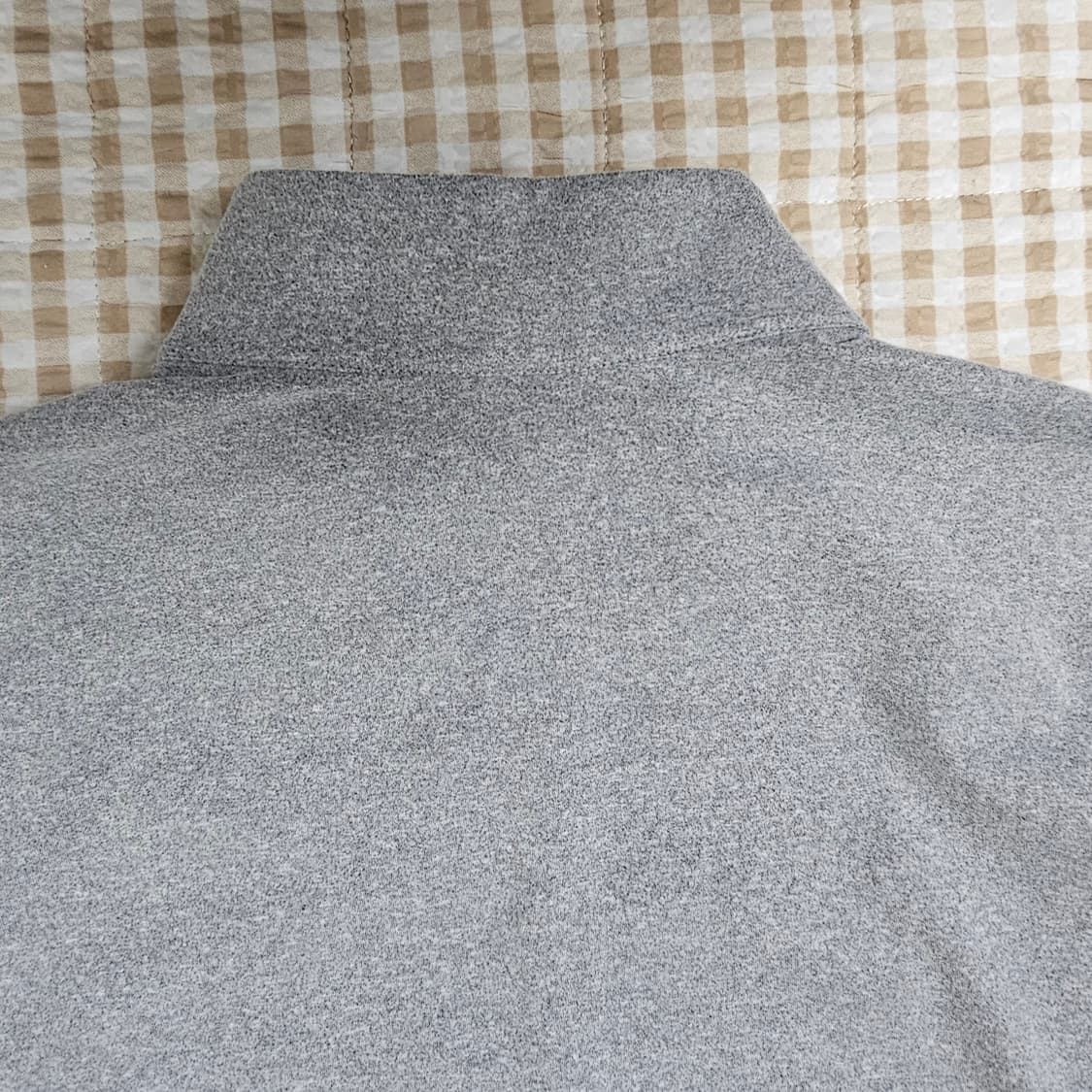 JDX 반집업 긴팔티 남자100 상품이미지5