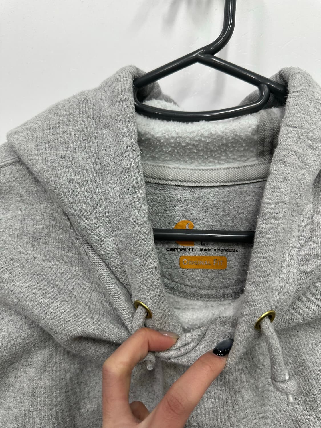 칼하트 그레이 후드티  상품이미지2