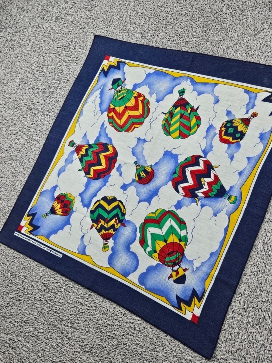 USA 에어벌룬 열기구 반다나 ( 54X54 ) / 11860 상품이미지2