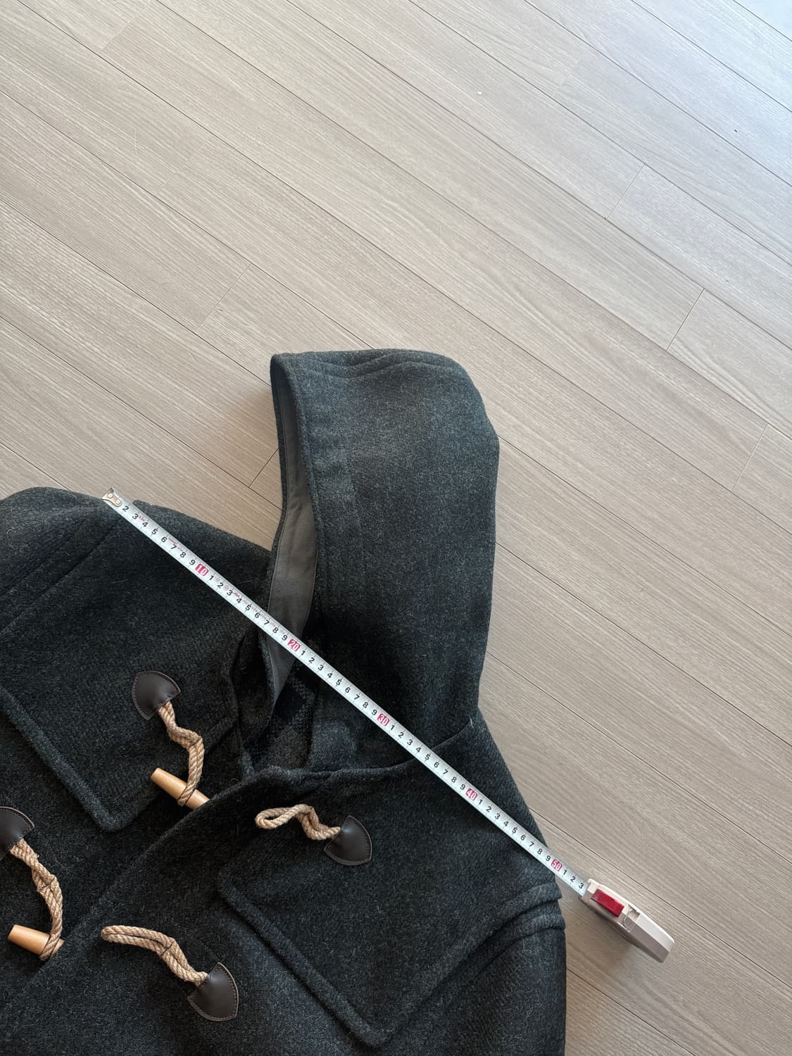 rrl 더블알엘 울 더플코트 다크그레이 xl 상품이미지7