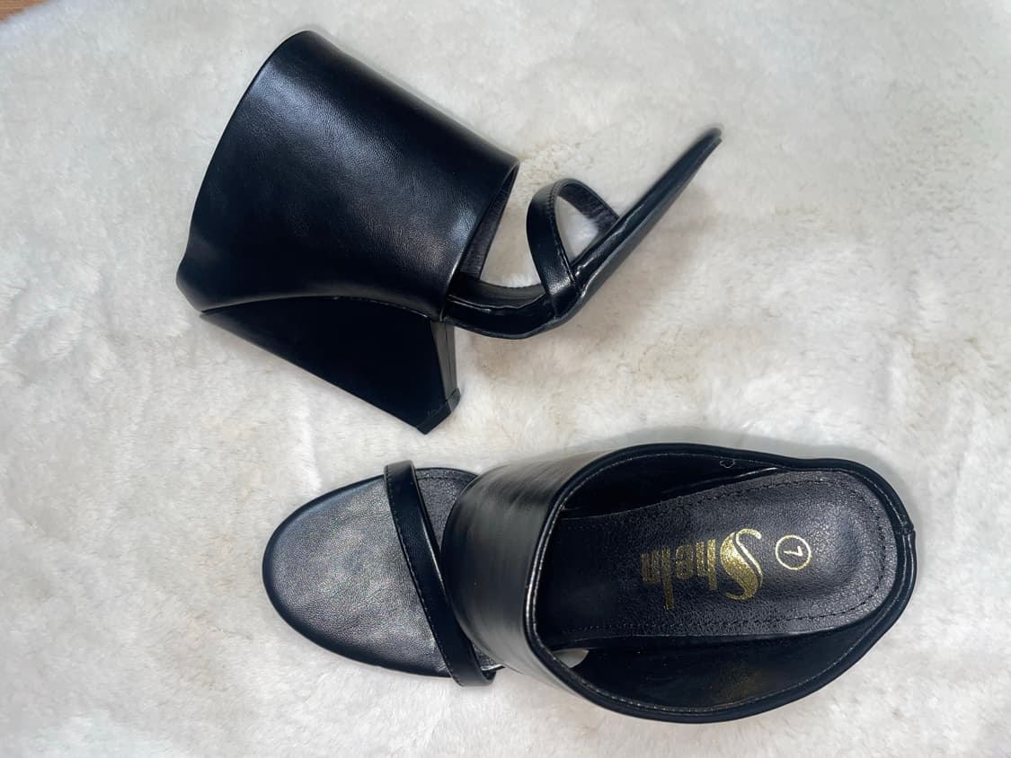 Reather high heels 상품이미지3