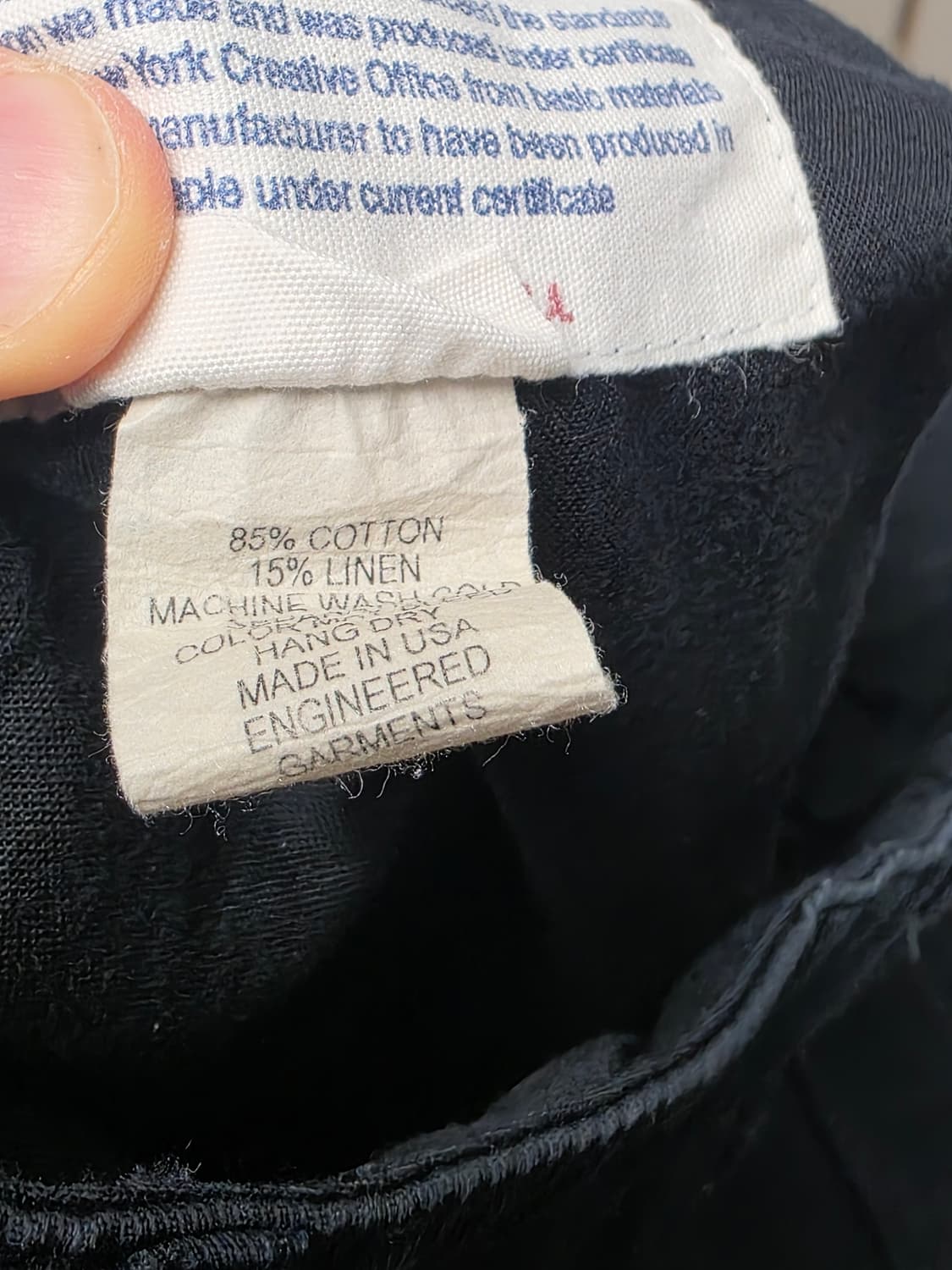 엔지니어드 가먼츠 그라운드 라이트웨이트 팬츠 네이비 상품이미지4