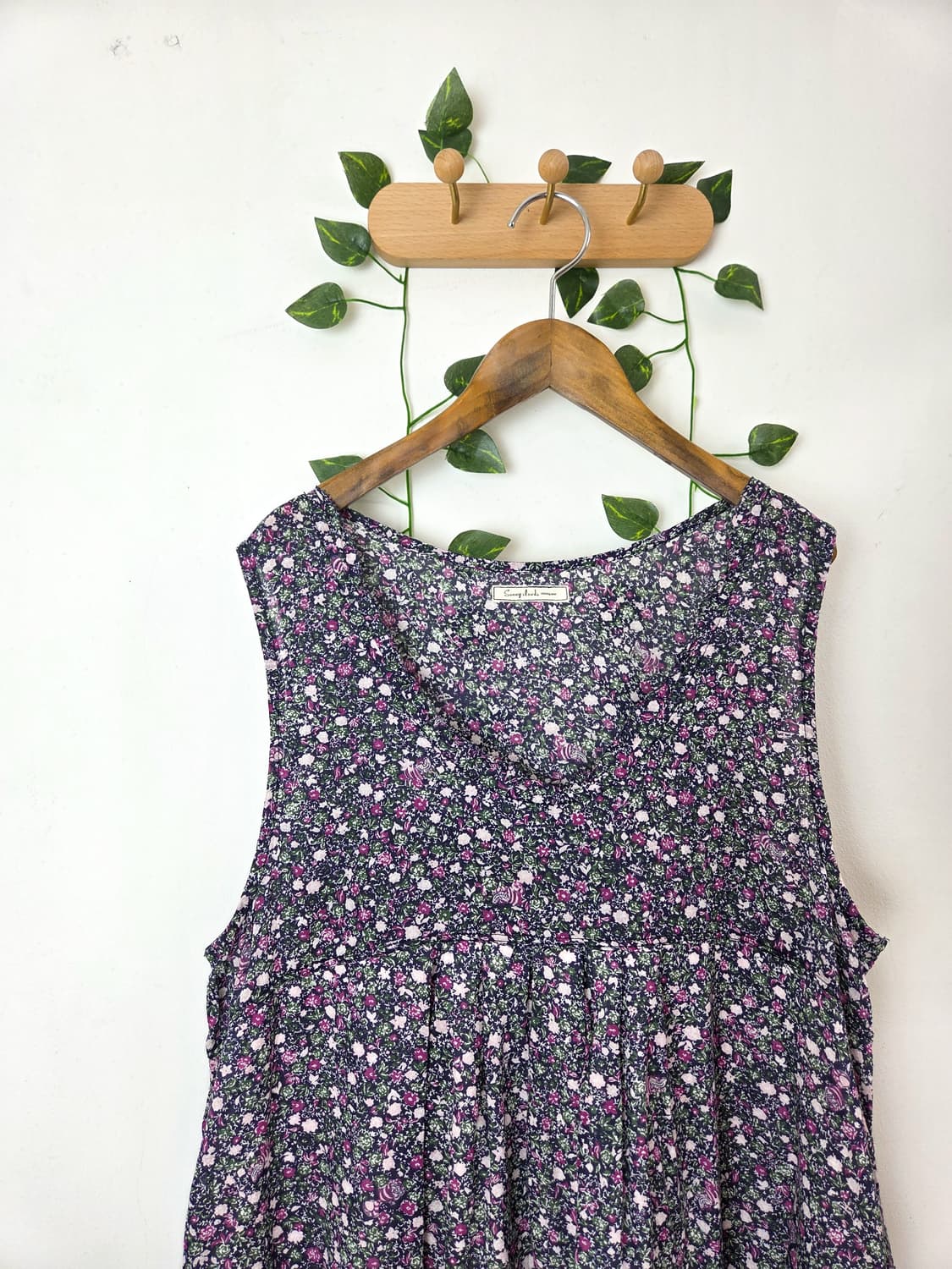 잔꽃 민소매 원피스 상품이미지2