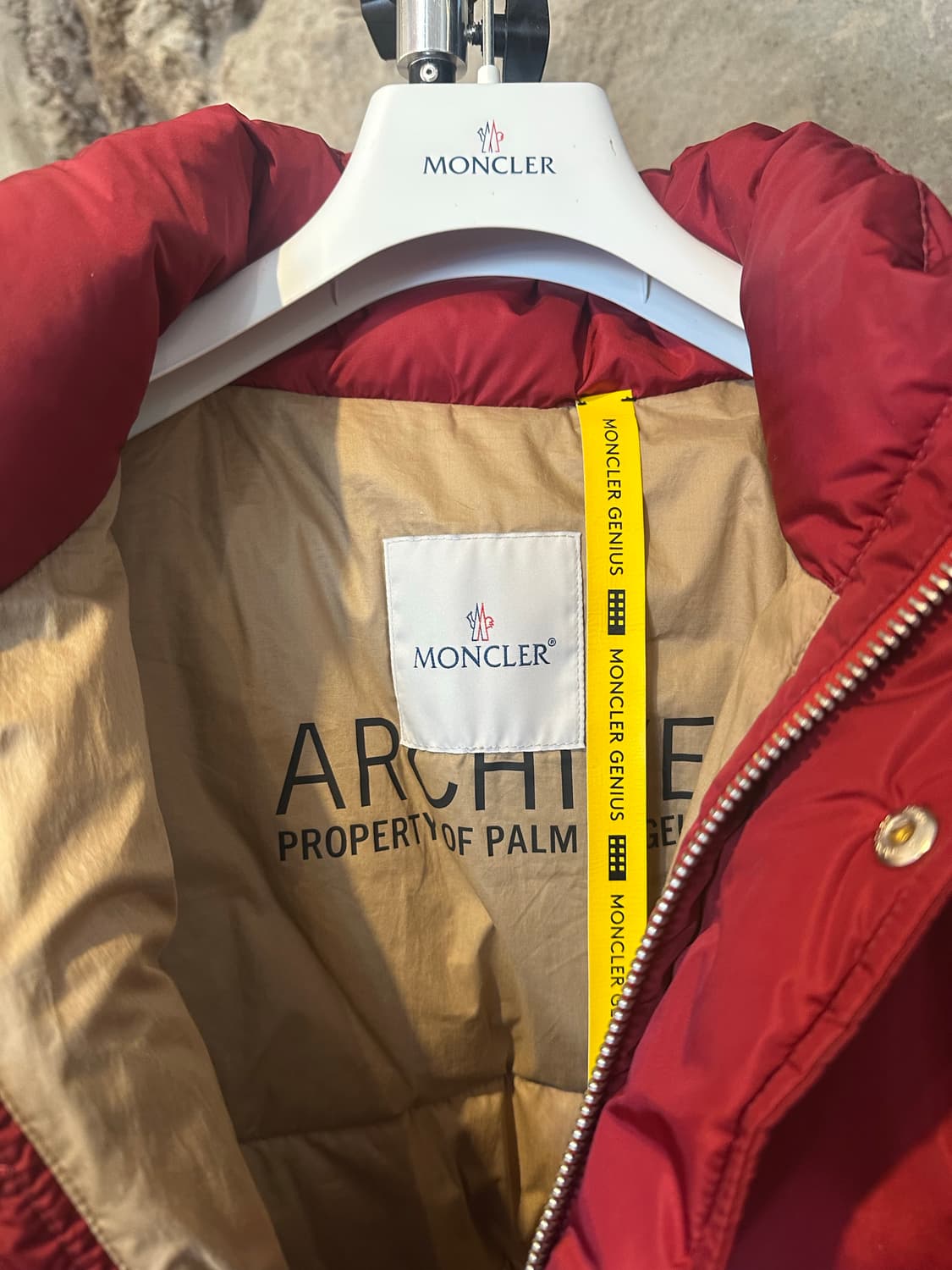 몽클레어 x 팜엔젤스 파나민트(Panamint) 쇼트 다운 패딩 상품이미지4