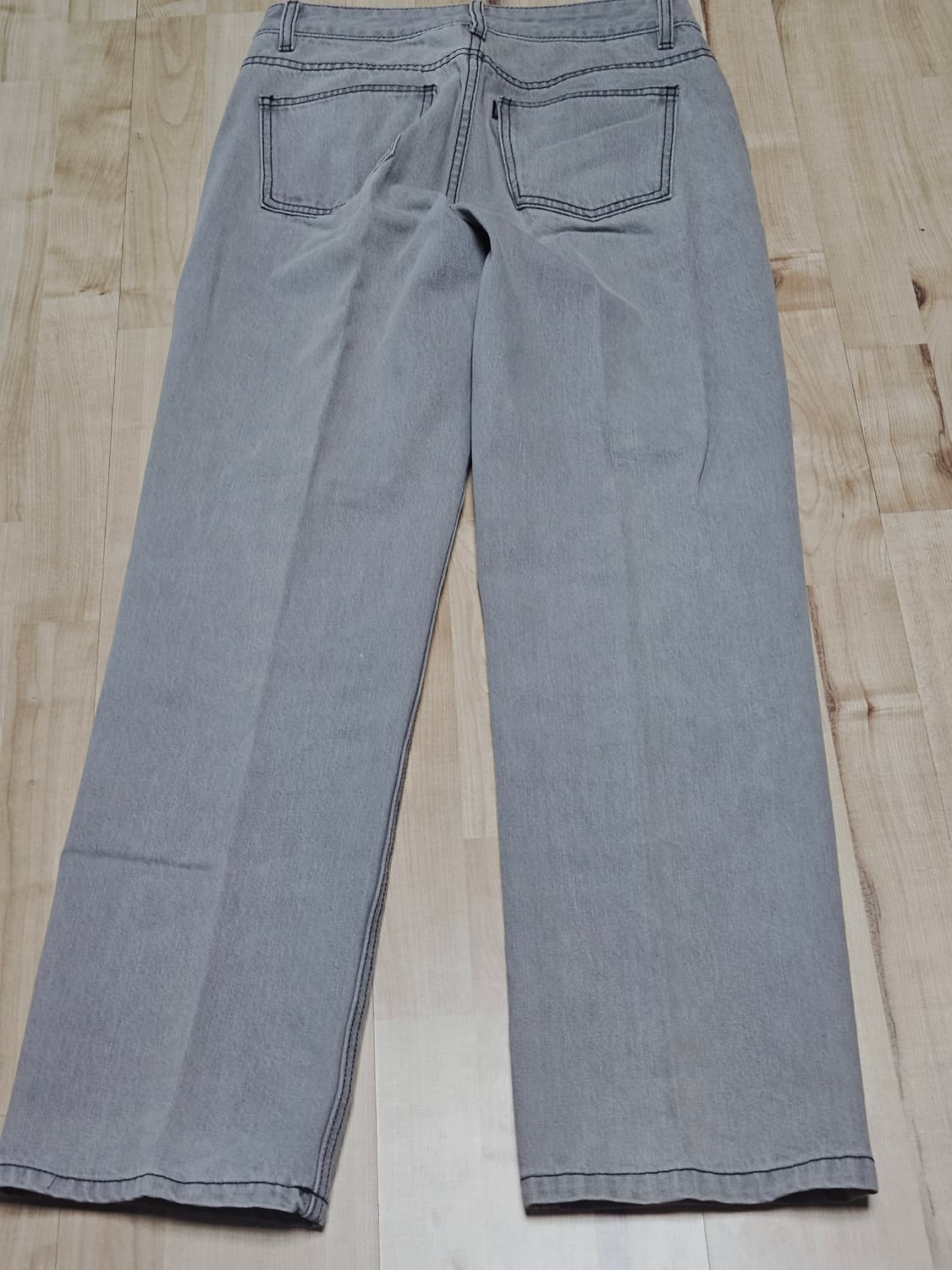 와이드 데님 팬츠 (LIGHT GREY)
 상품이미지2