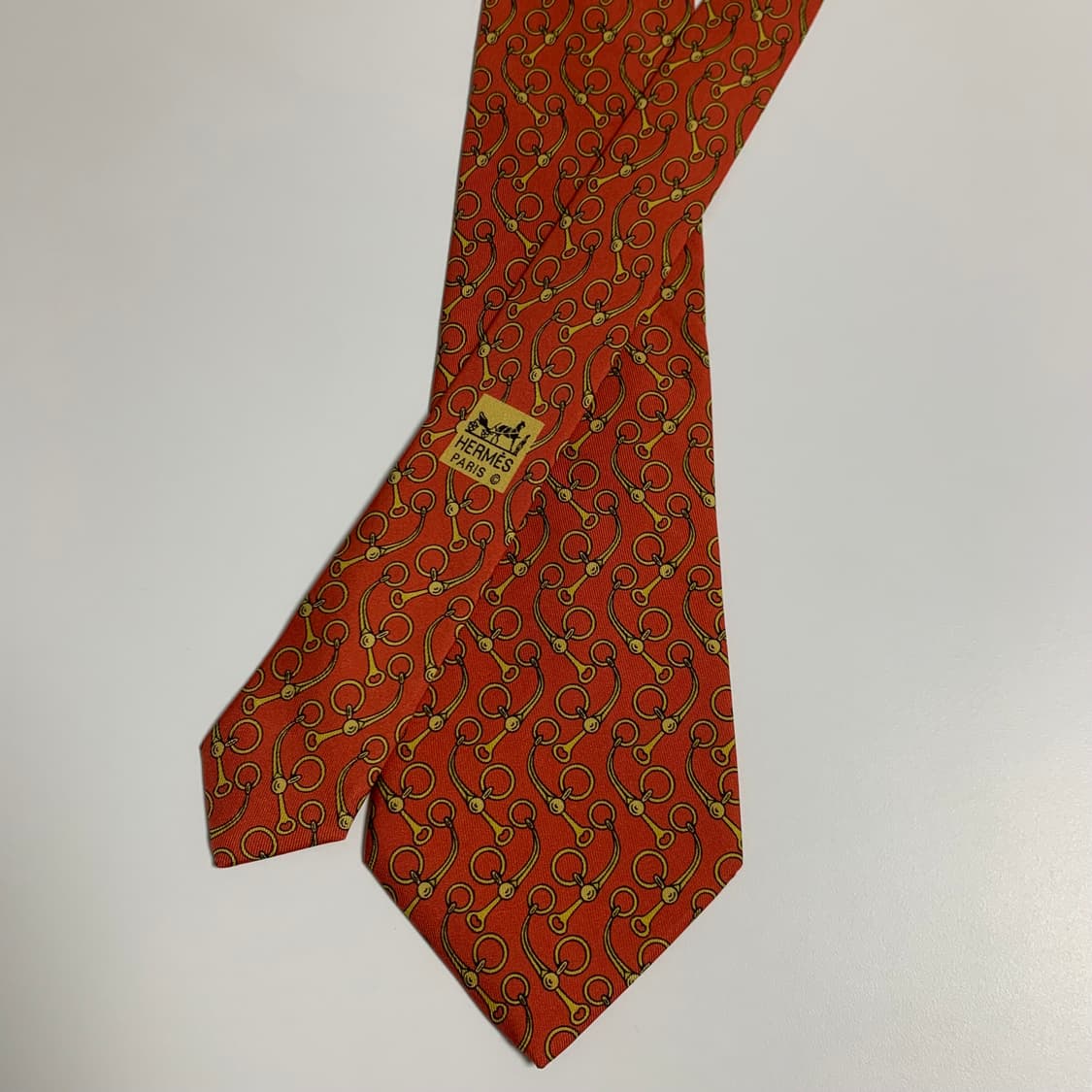에르메스(HERMES) 프랑스 100실크 명품넥타이 최상급 A+등급 상품이미지3