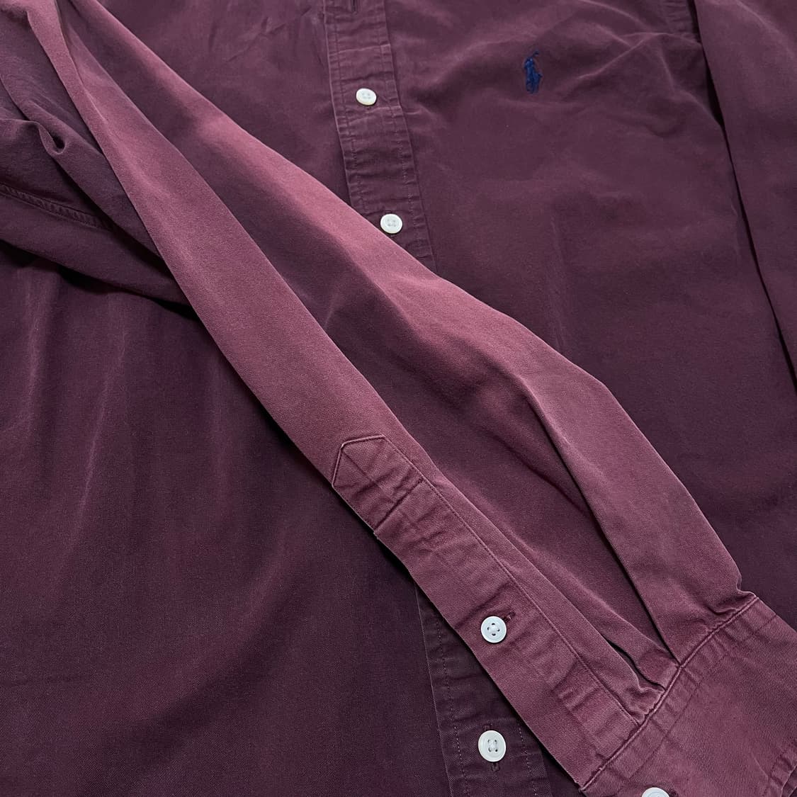 폴로 랄프로렌 버튼다운 자수로고 클래식핏 셔츠 M(95) 상품이미지7