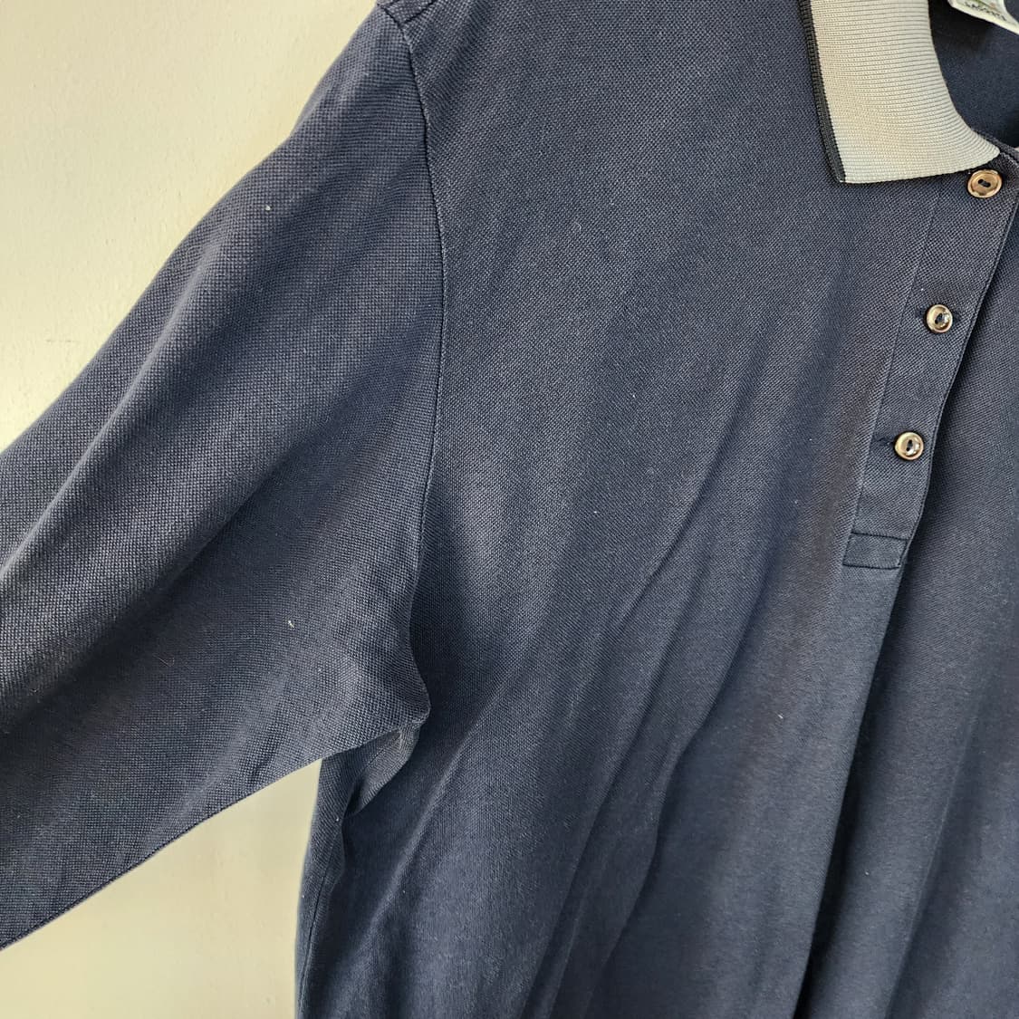 라코스테 네이비 롱슬리브 카라티 상품이미지3