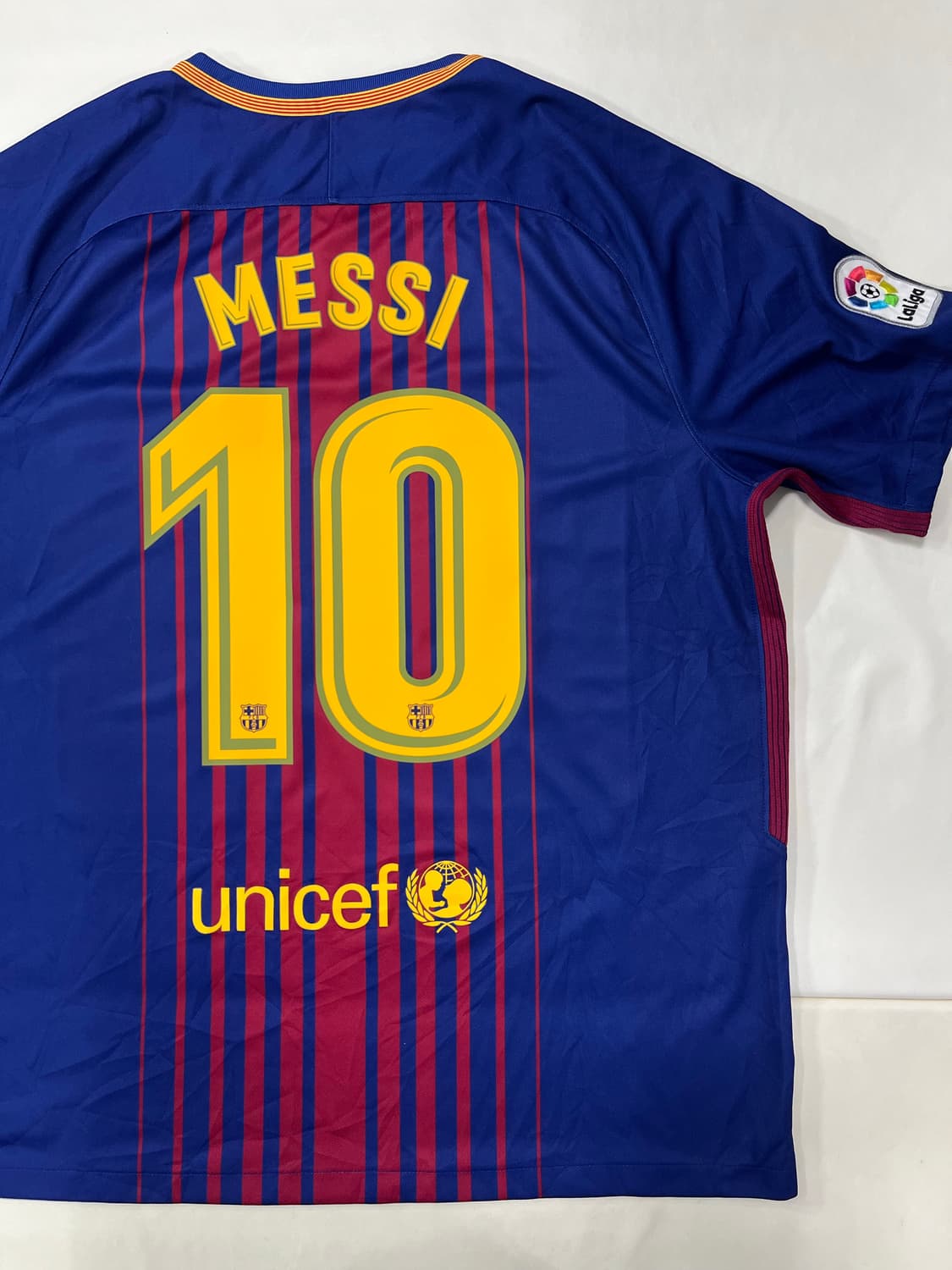 나이키 17-18 FC 바르셀로나 홈 리오넬 메시 상품이미지6