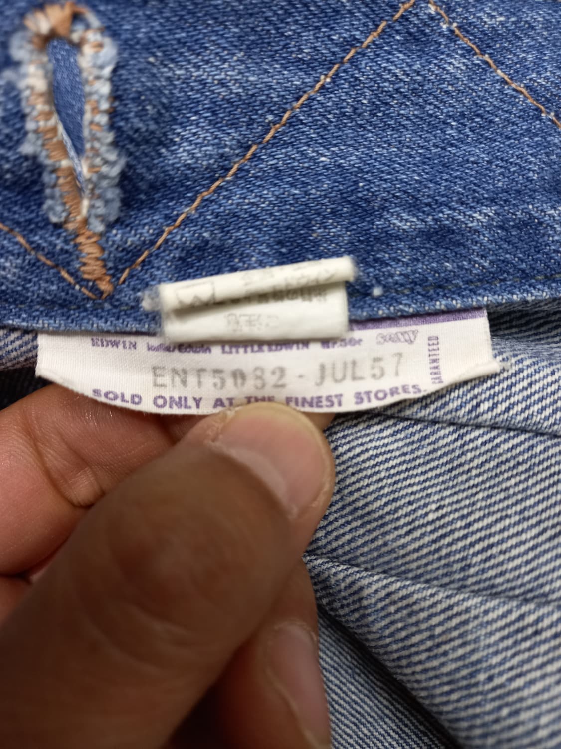 M90 EDWIN Jap 여성용 데님자켓 M-07 상품이미지7