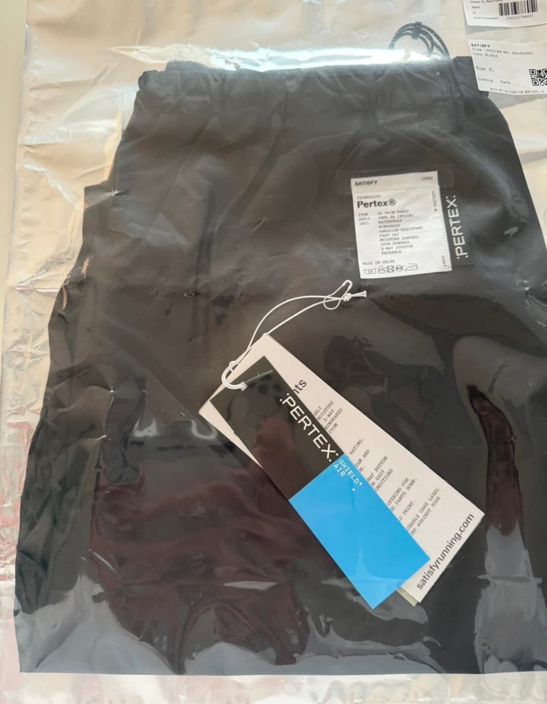 (미사용 새상품) 새티스파이 퍼텍스 3L 레인팬츠 XL 상품이미지1