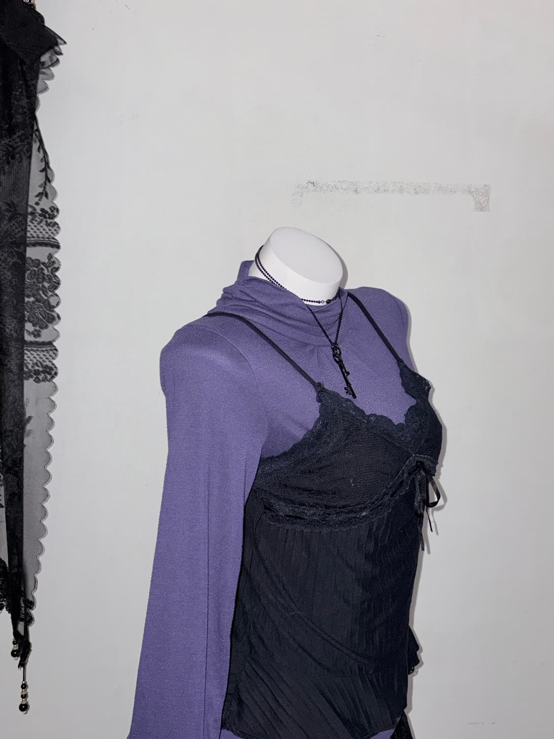 로맨틱 고스 2피스 세트 💜 소프한 다크 무드 입문으로 강추  !!! 상품이미지7